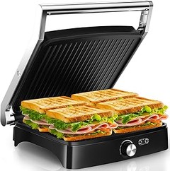 Comparativa de las mejores sandwicheras familiares para familias numerosas