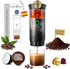 Conoce los precios de las cafeteras portátiles y qué esperar