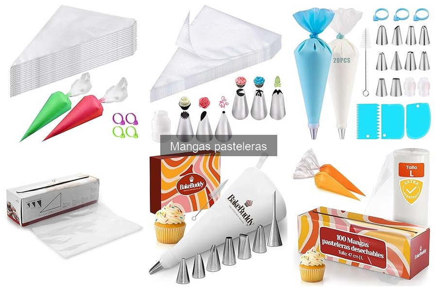 Accesorios Esenciales para Mangas Pasteleras en tu Cocina