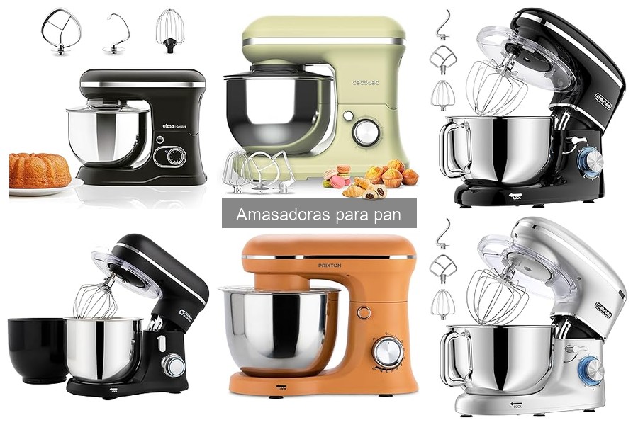 Accesorios imprescindibles para amasadoras de pan