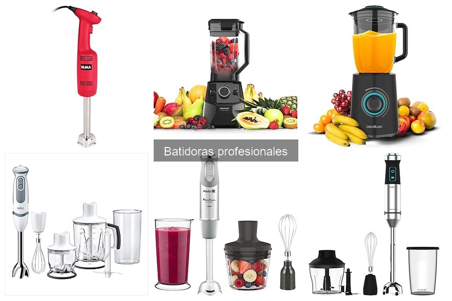Accesorios imprescindibles para batidoras profesionales