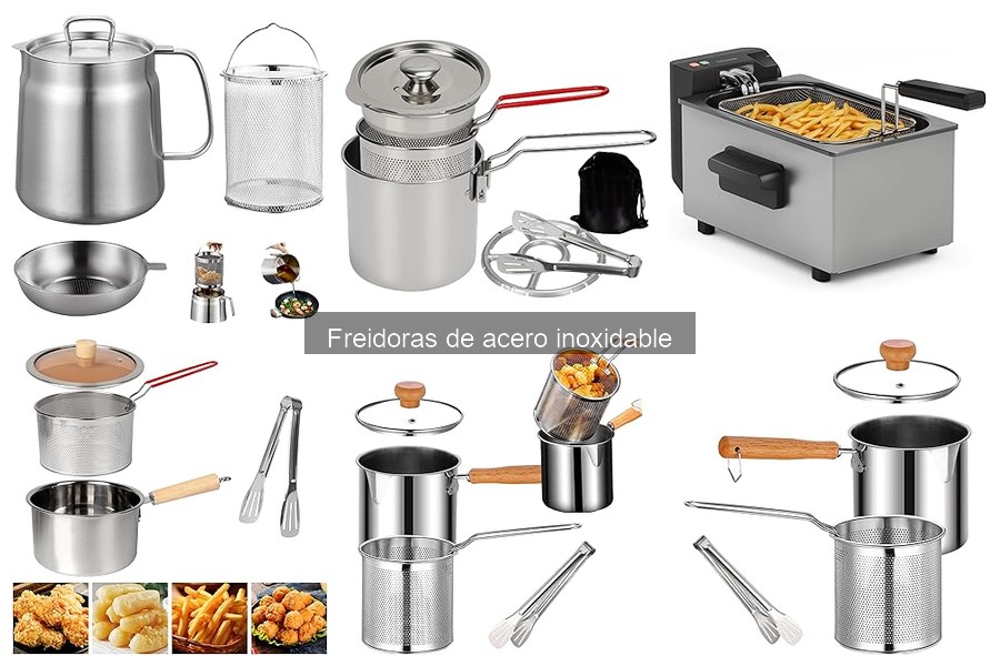 Accesorios imprescindibles para freidoras de acero inoxidable