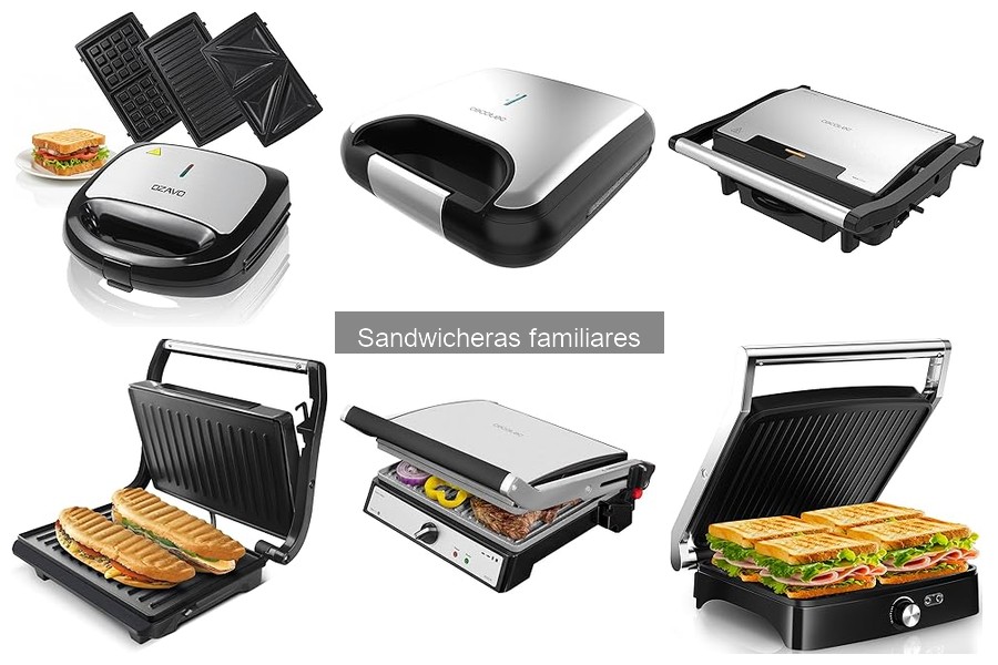 Accesorios imprescindibles para sandwicheras familiares