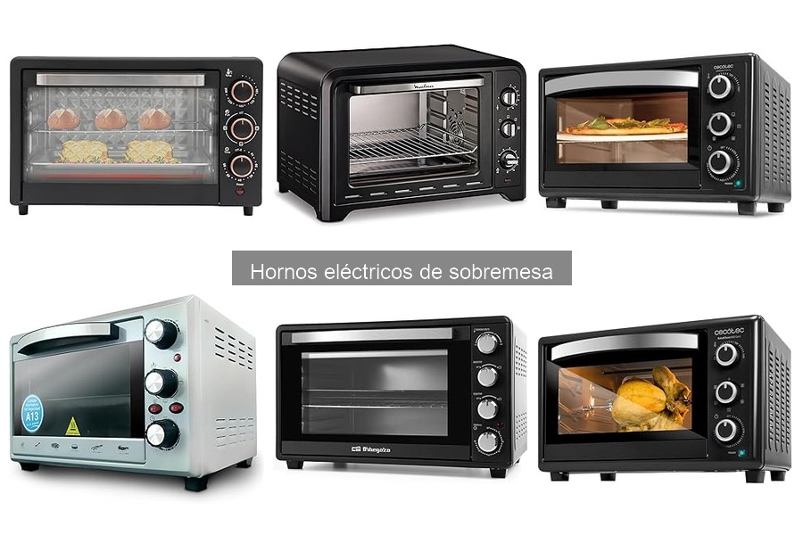 Accesorios útiles para hornos eléctricos de sobremesa