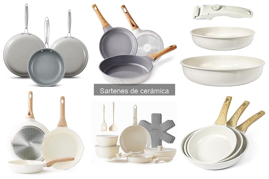 Alimentos que puedes cocinar en sartenes de cerámica