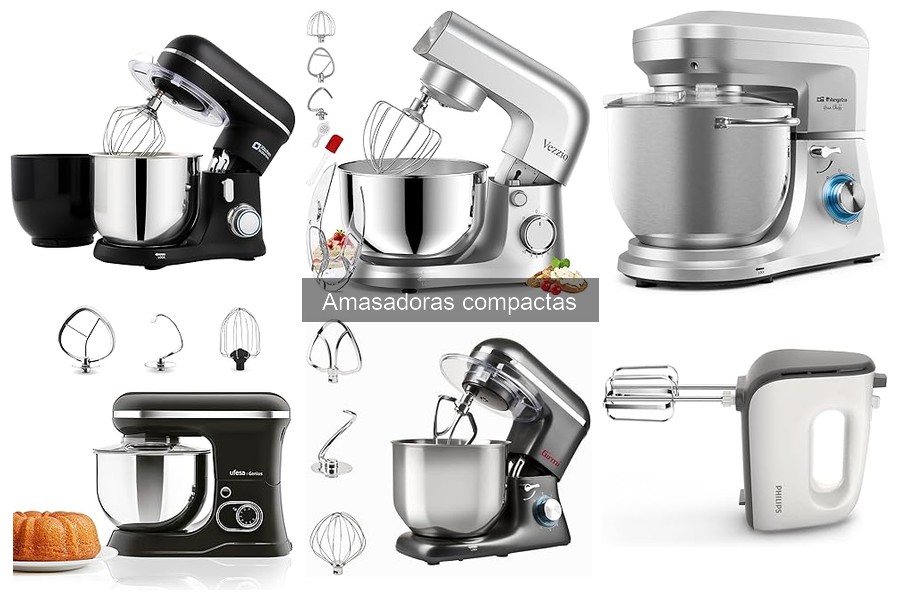 ** Alternativas a Amasadoras Compactas para Cocinas Pequeñas