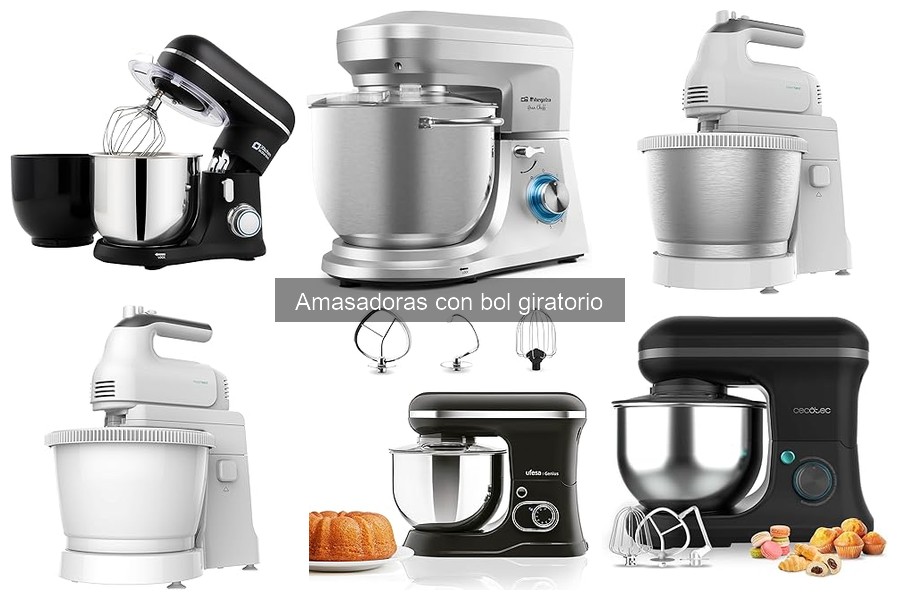 Alternativas a Amasadoras con Bol Giratorio: Mejores Opciones