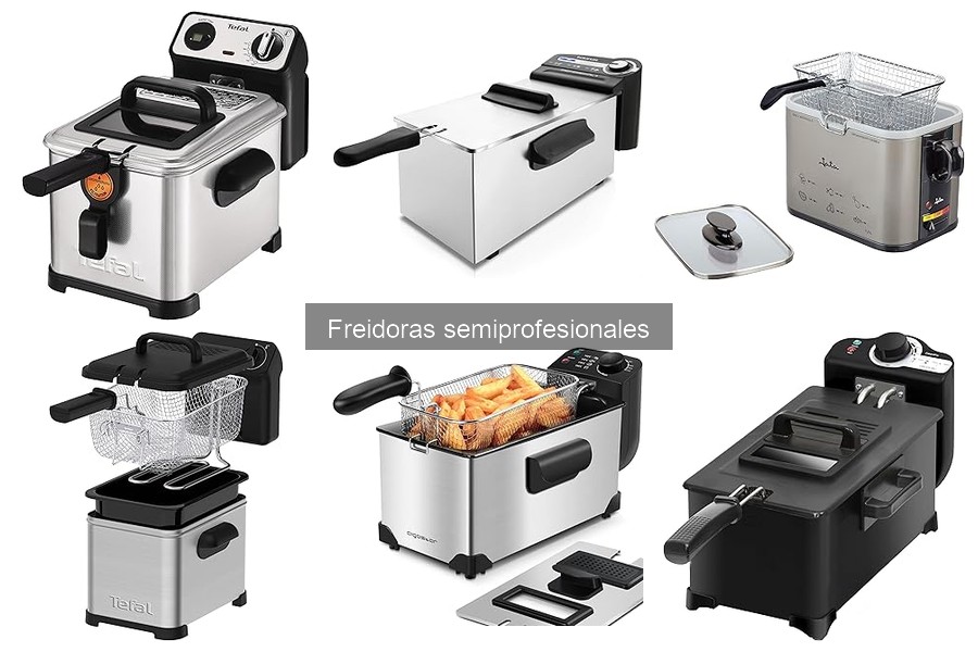 Alternativas a freidoras semiprofesionales en cocina