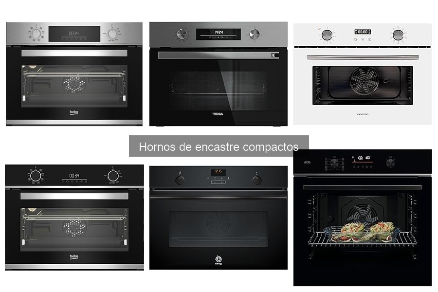 Alternativas a hornos de encastre compactos: opciones viables