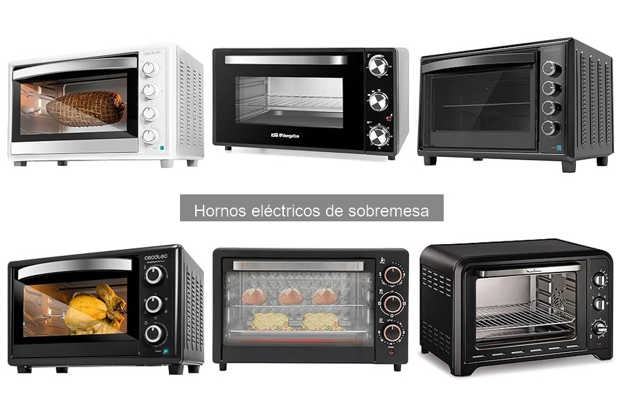Alternativas a hornos eléctricos de sobremesa que debes conocer