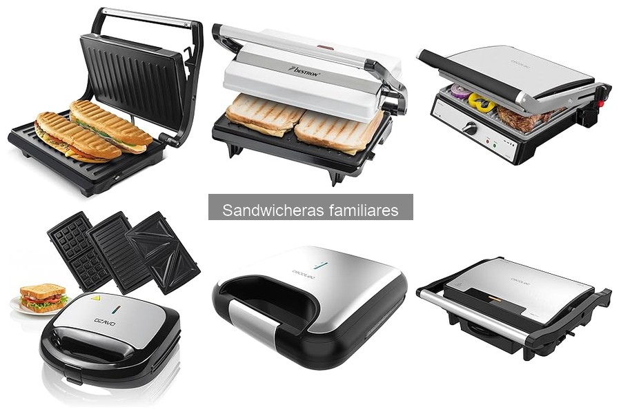 Alternativas a la Sandwicera Familiar para Preparar Sándwiches