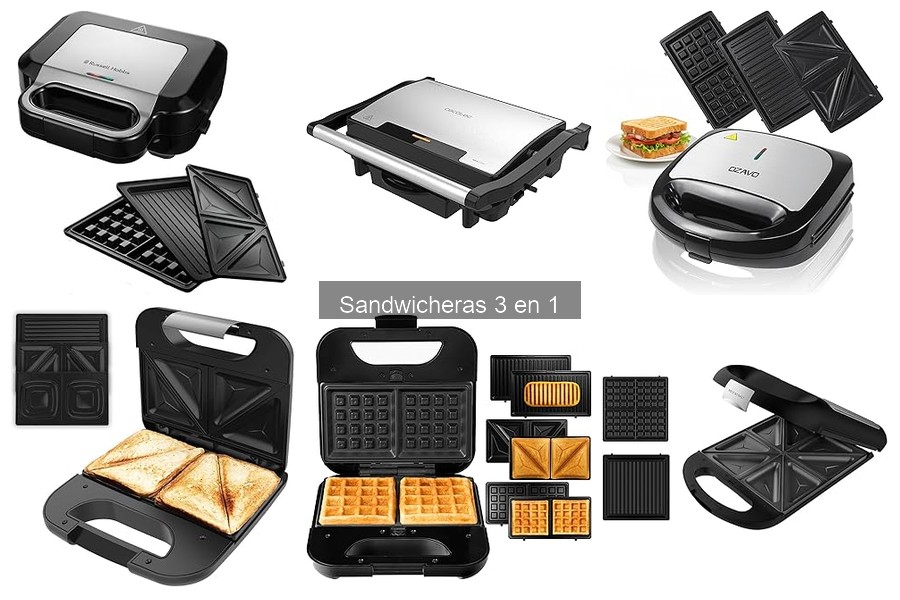 Alternativas a la Sandwichera 3 en 1: Mejores Opciones