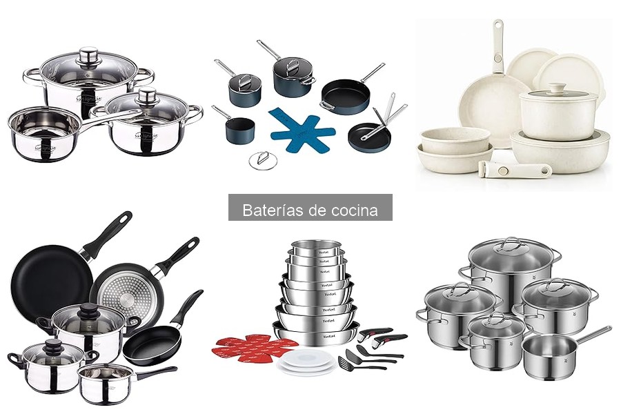 Alternativas a las baterías de cocina de cerámica