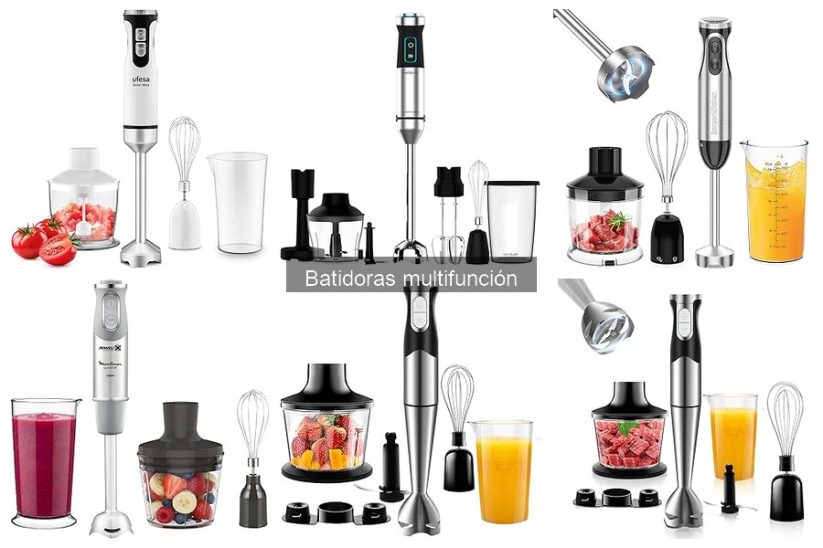 Alternativas a las Batidoras Multifunción para Cocinar