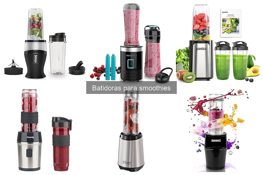Alternativas a las batidoras para smoothies: Soluciones efectivas