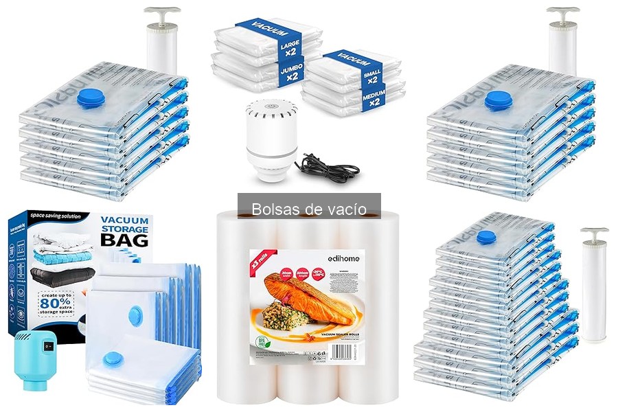 Alternativas a las bolsas de vacío para conservar alimentos