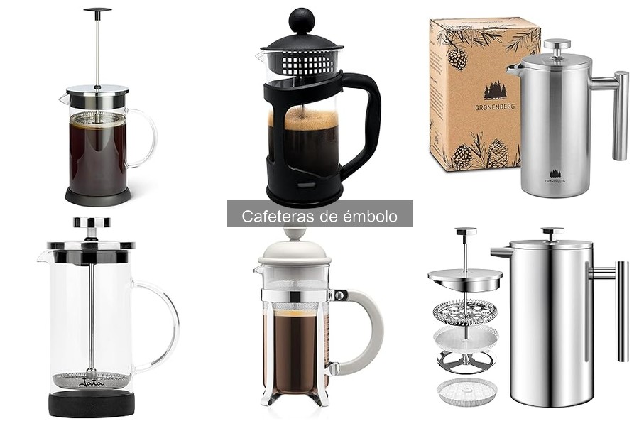 Alternativas a las cafeteras de émbolo: opciones efectivas