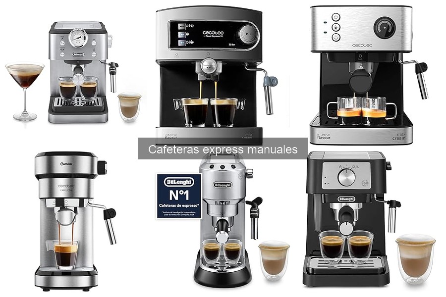 Alternativas a las Cafeteras Express Manuales para tu Café