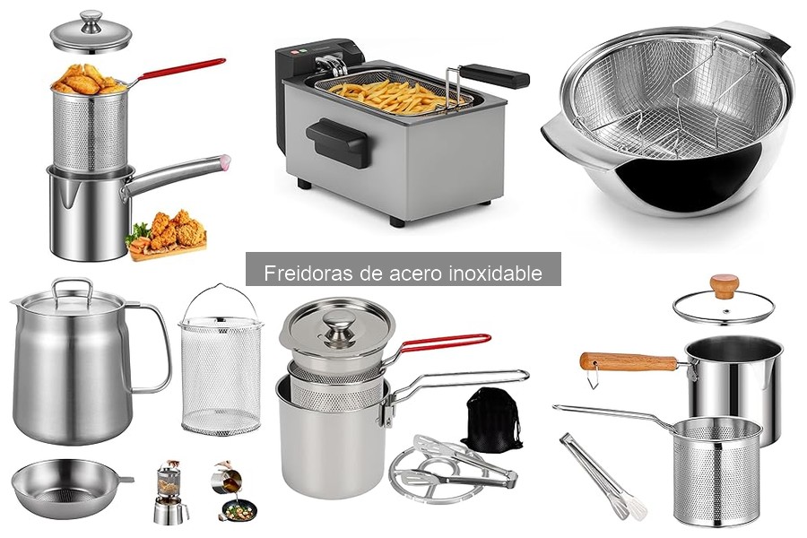 Alternativas a las freidoras de acero inoxidable: opciones a considerar
