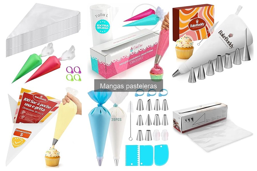 Alternativas a las mangas pasteleras para decorar pasteles
