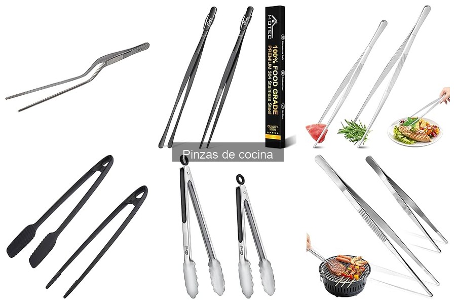 Alternativas a las pinzas de cocina: utensilios útiles
