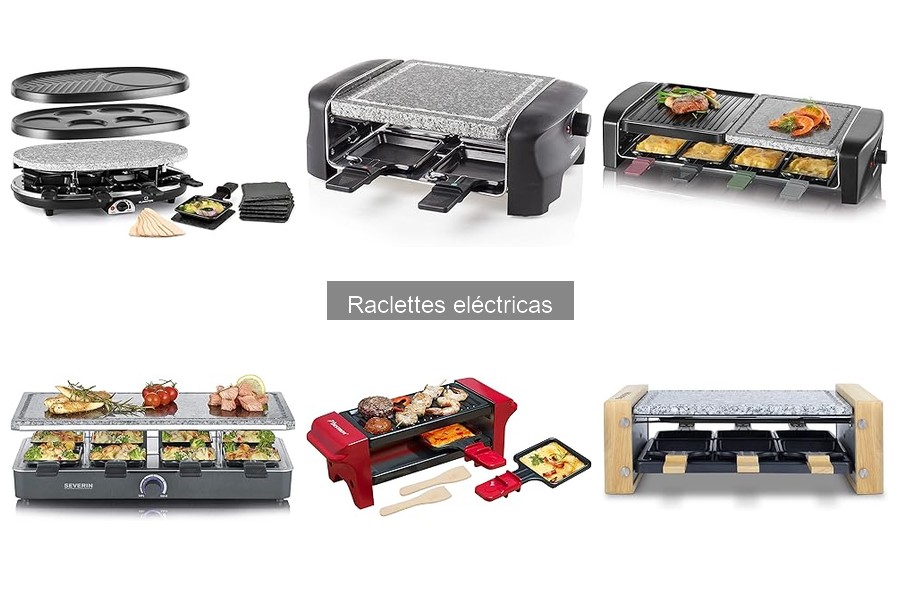 Alternativas a las raclettes eléctricas: Planchas y parrillas