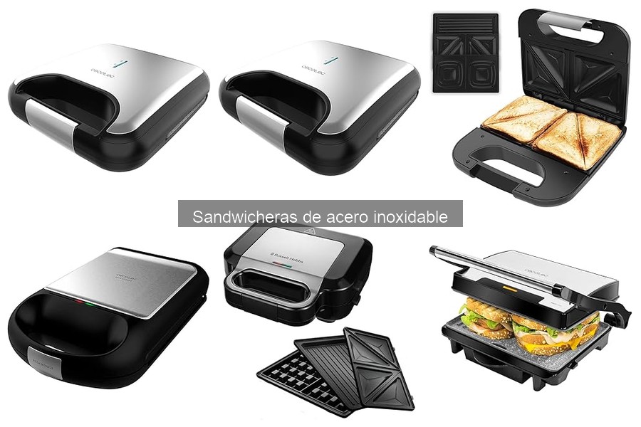 Alternativas a las Sandwicheras de Acero Inoxidable