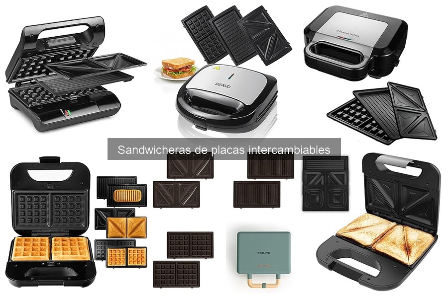 Alternativas a las sandwicheras de placas intercambiables