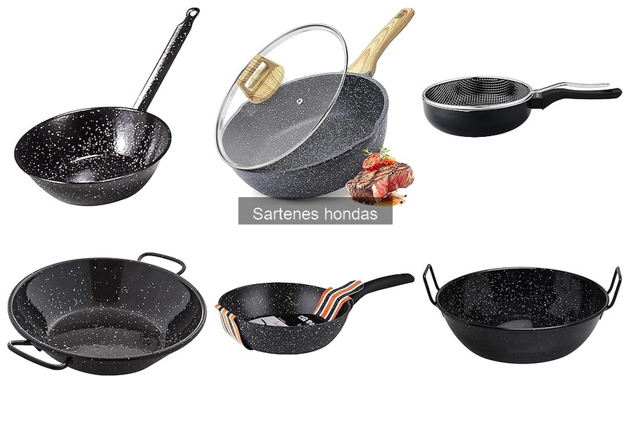 Alternativas a las sartenes hondas para freír en cocina