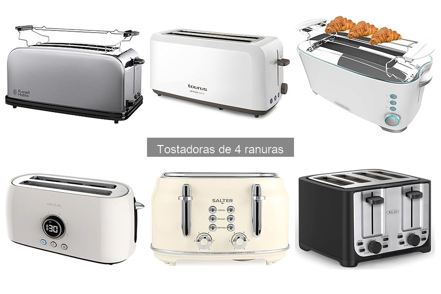 Alternativas a las Tostadoras de 4 Ranuras: Guía Rápida
