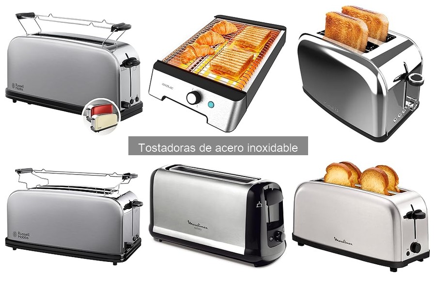 Alternativas a las tostadoras de acero inoxidable para tu cocina