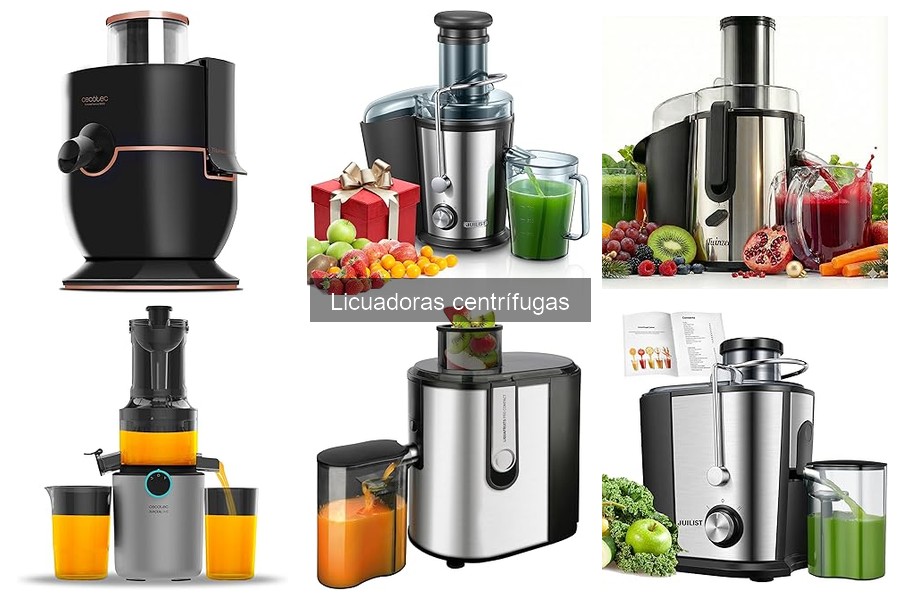 Alternativas a licuadoras centrífugas para hacer jugos