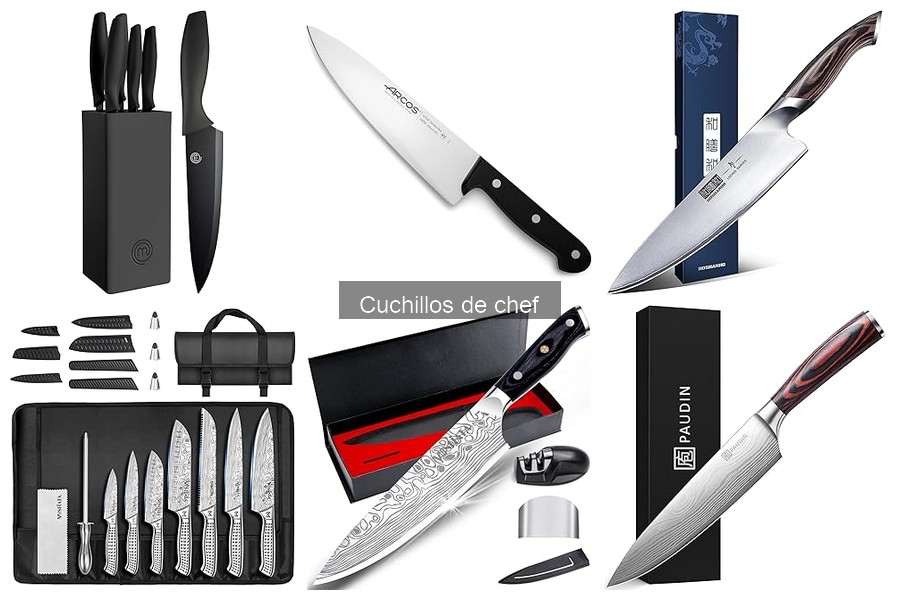 Alternativas a los cuchillos de chef: Mejores opciones