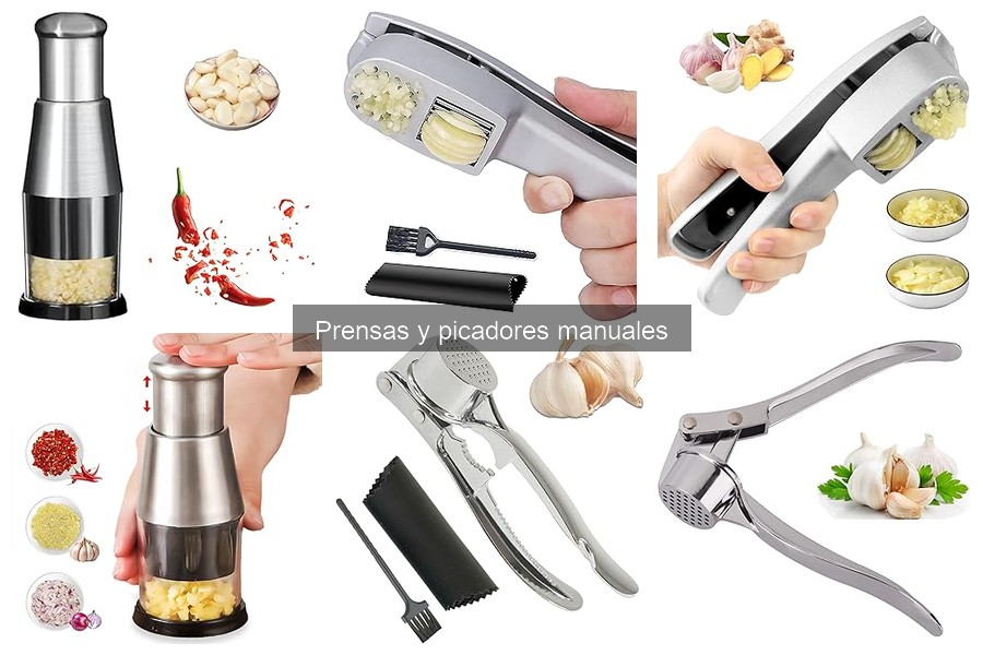Alternativas a los picadores manuales de cocina