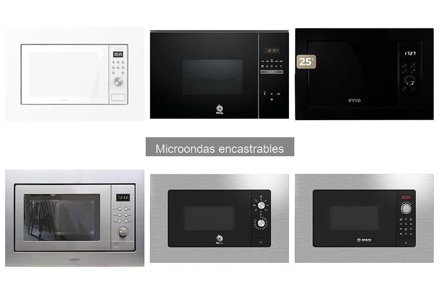 Alternativas a microondas encastrables: ¿Cuál elegir?