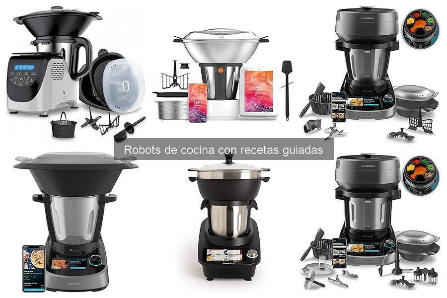 Alternativas a robots de cocina con recetas guiadas