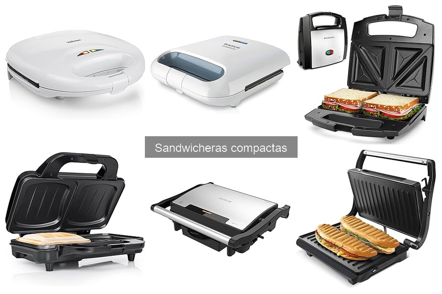 Alternativas a sandwicheras compactas: opciones para sándwiches