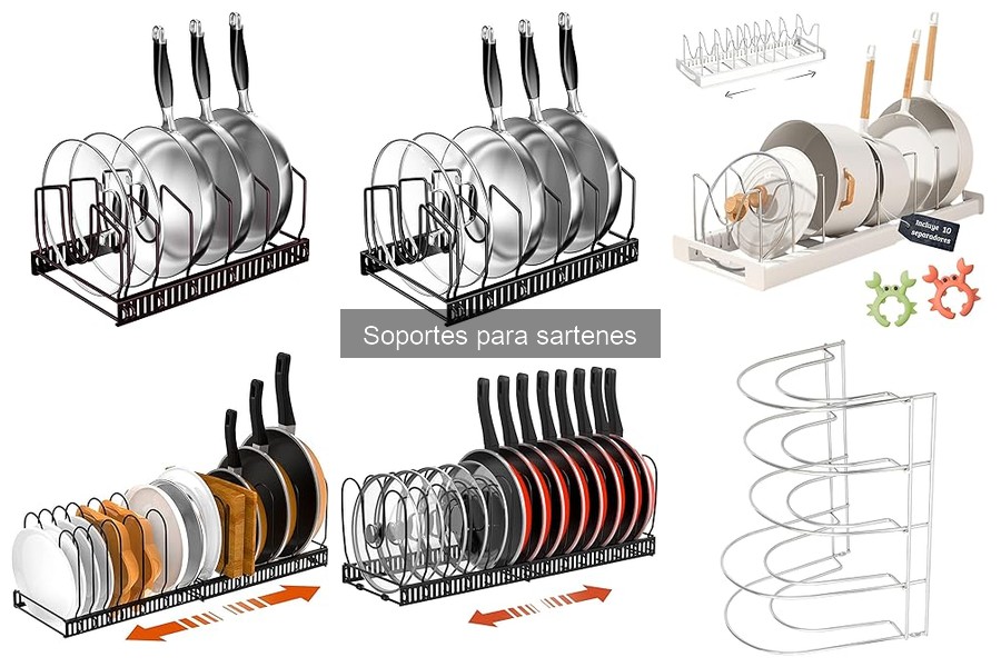 Alternativas a Soportes para Sartenes: Organiza tu Cocina