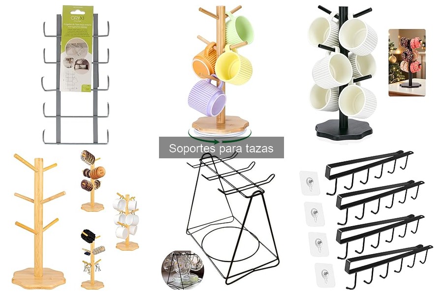 Alternativas a soportes para tazas: soluciones innovadoras