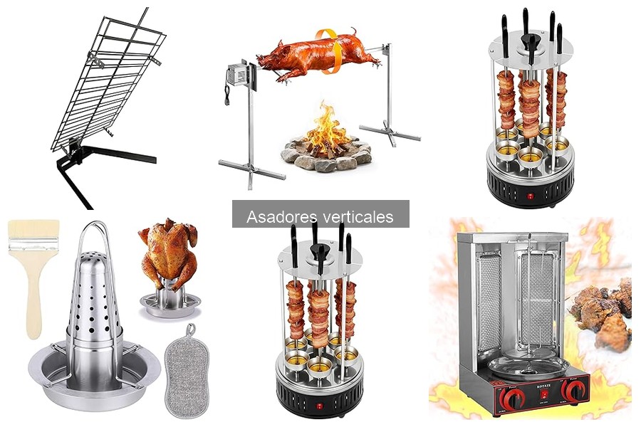 Alternativas al asador vertical para cocinar carne