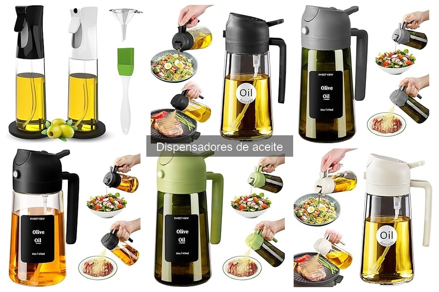 Alternativas al dispensador de aceite: mejores opciones