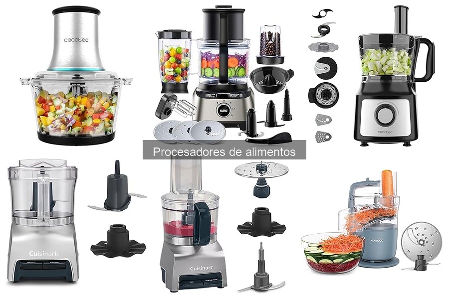 Alternativas al procesador de alimentos para tus recetas