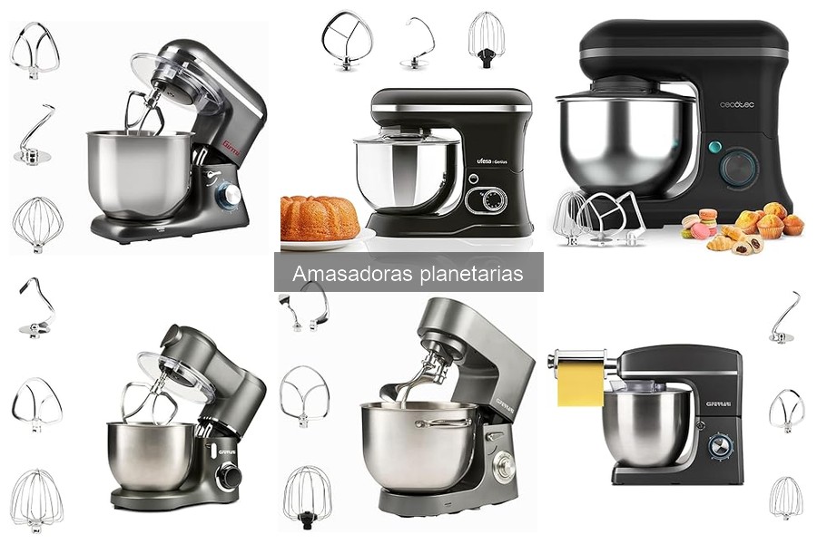 Amasadoras planetarias ideales para principiantes