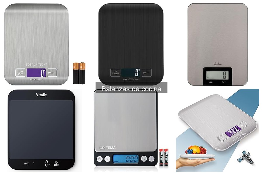 Balanzas de cocina: Compactas vs. de gran capacidad