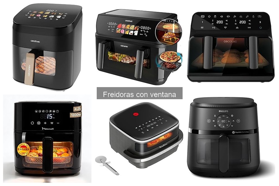 Beneficios de cocinar con freidoras con ventana