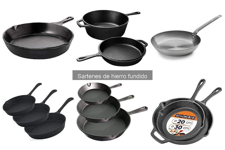 Beneficios de las sartenes de hierro fundido para cocinar