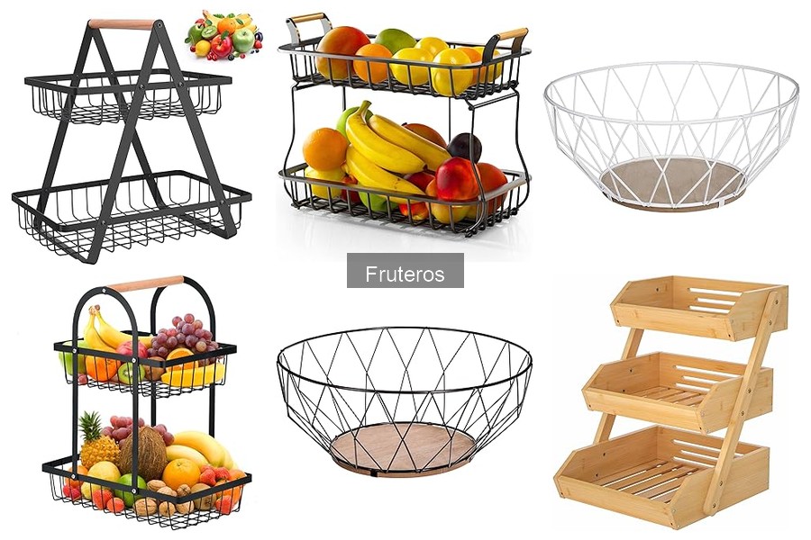 Beneficios de un frutero con soporte para aireación óptima