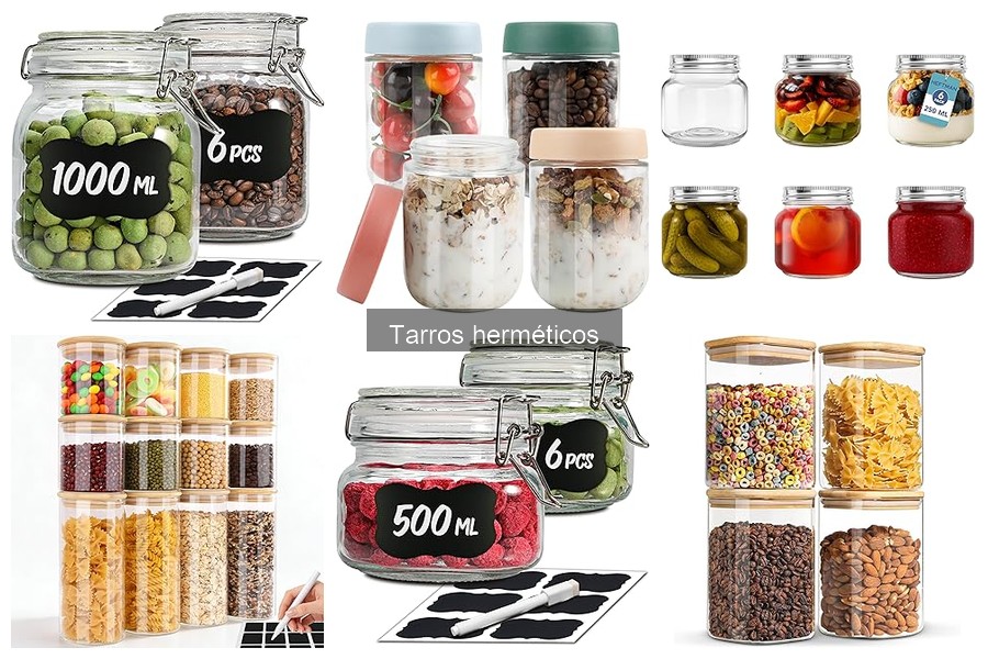 Beneficios de usar tarros herméticos en la cocina