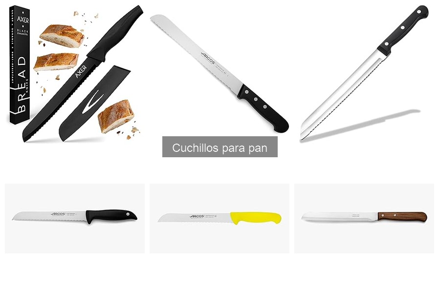 Beneficios del cuchillo de sierra para pan en cocina
