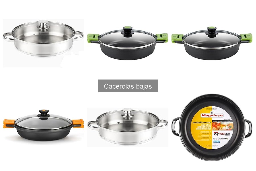 Cacerolas bajas para dietas específicas: veganas y sin gluten